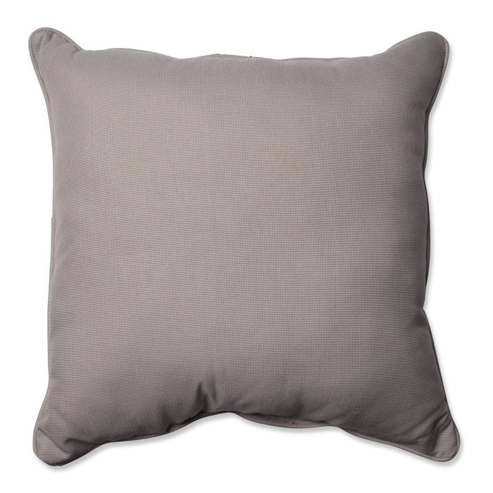 Pillow Perfect Tweed Indoor/Outdoor Floor Pillow & Reviews Wayfair
